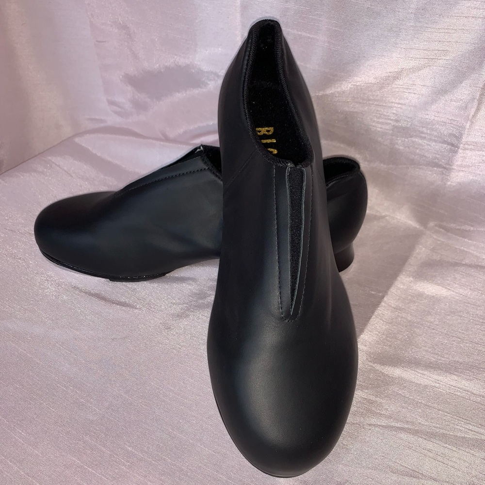 BLOCH Ladies TapFlex Slip-On Tap Shoes BLACK